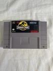 Jurassic Park (Super Nintendo SNES, 1993) Authentic. Working.