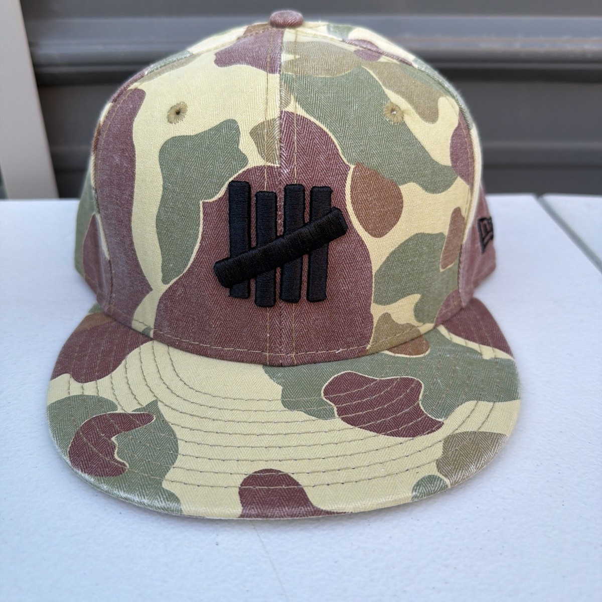 応援グッズ New era x Undefeated Cap 7 3/8 Undefeated X NEW ERA 59FIFTY FITTED CAP HAT 7 5/8 Camo VINTAGE | eBay