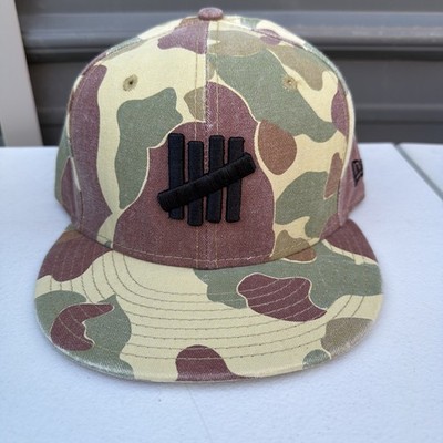 Undefeated X NEW ERA 59FIFTY FITTED CAP HAT 7 5/8 Camo VINTAGE | eBay