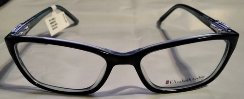 NUEVO CON ETIQUETAS Elizabeth Arden Gafas Diseñador Marcos Camuflaje Negro 52/16/140 Añadir Script - Imagen 3 de 7