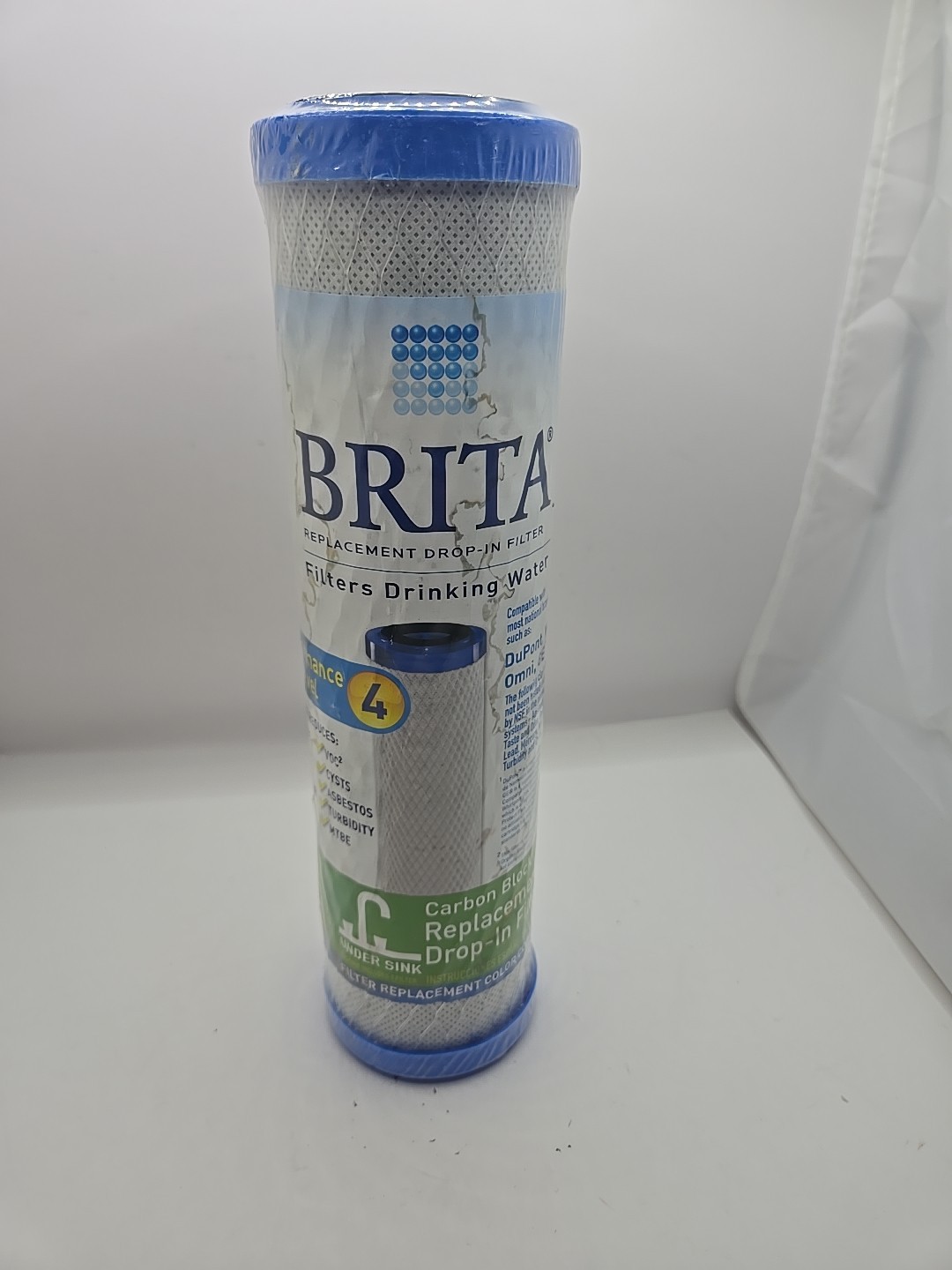 BRITA USF-104 Drop In Under Sink Filter Performance Level 4 