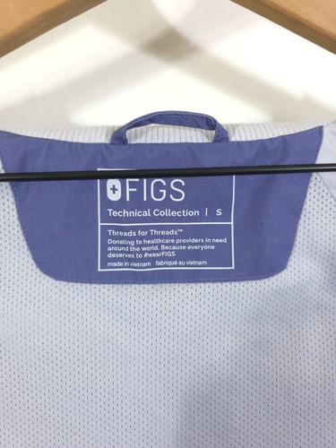 Figs Damen Sydney Scrub Jacke Freex Ocean Mish Blue Ombre Größe S - Bild 4 von 16
