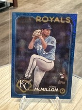 John McMillon Blue Foil 469/999 Rookie RC 2024 Topps Series 2 Card #571 Royals