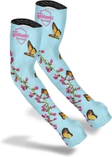 UV Cooling Arm Sleeves | Anti-Scratch Sun Protection for Gardening | 2-Pack