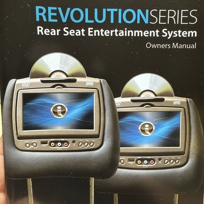 Genuine GM 23140007 Traverse Headrest DVD System Grey Open Box