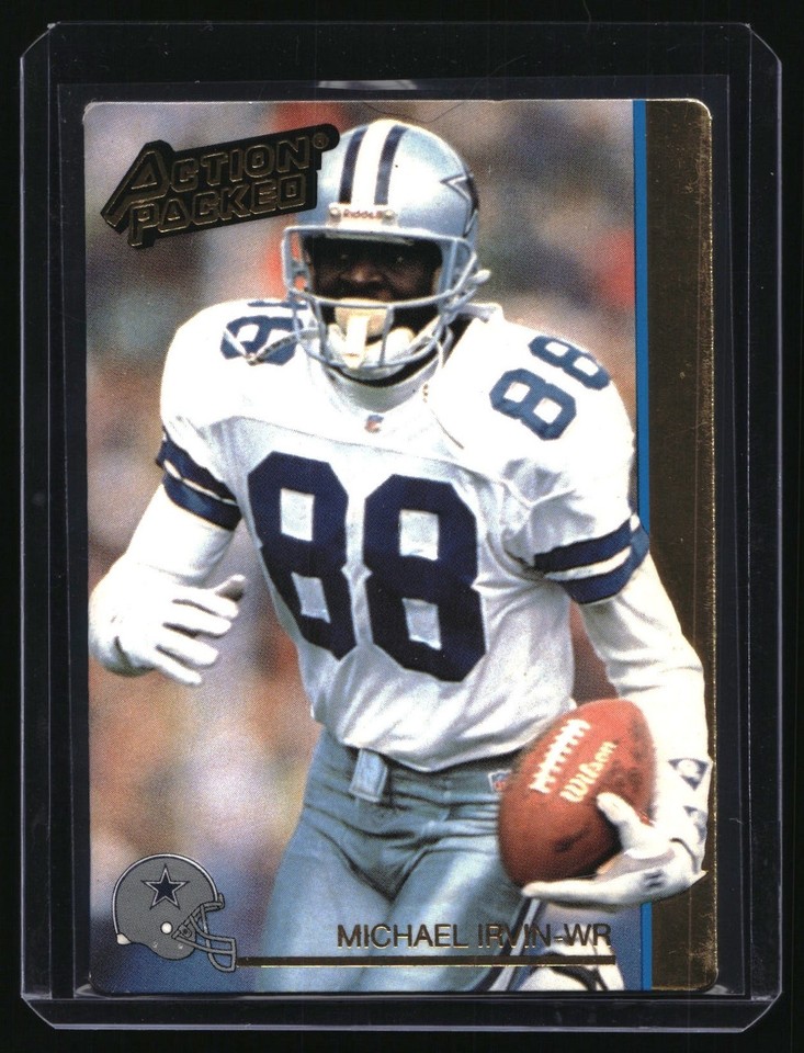 1992 Action Packed Michael Irvin #53 Dallas Cowboys