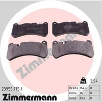 Zimmermann BremsbeläGe Bremsbelegsatz Vorne FüR Mercedes-Benz CLK
