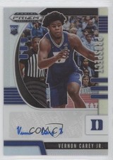 2020-21 Panini Prizm Draft Picks Prospect Silver Vernon Carey Jr #PA-VC Auto 2r7