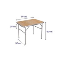 Table Klapptisch Marbueno 75 X 60 X 55 Cm