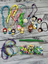 Tara Toys 2021 Disney Princess Frozen Minnie Mickey Beads, Charms  Necklaces