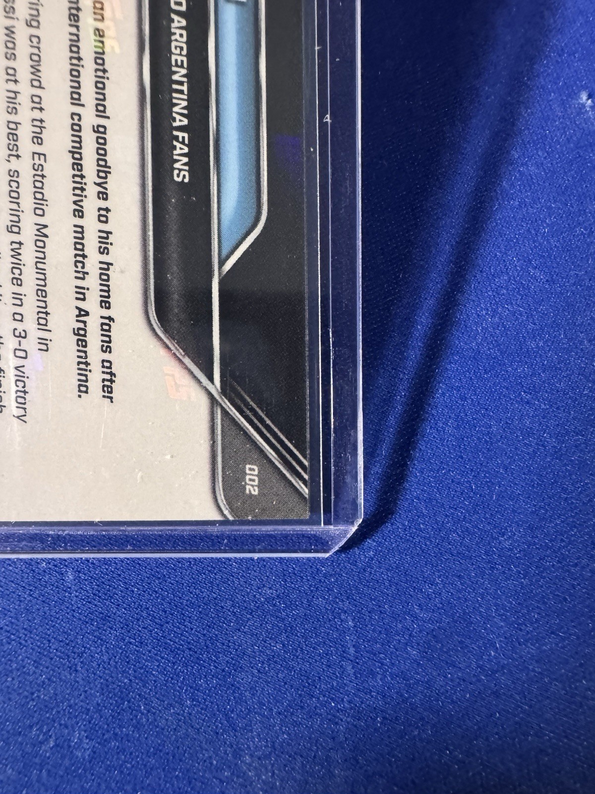 2025 Topps Now Lionel Messi Says Goodbye To Argentina Fans Ships Today view 12