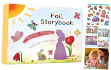 FLUXOJOY Foil Art Kits for Kids - Mess-Free Fun Activity Set for Children