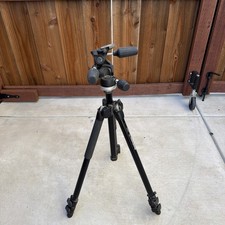 Manfrotto 290 Aluminum Tripod w/ 804RC2 Head Italy Used