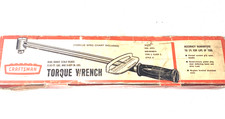 Craftsman 9-44643 Torque Wrench 3/8" Drive SEARS w Box made in USA Vintage Tool
