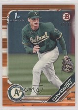 2019 Bowman Draft Orange 19/25 Logan Davidson #BD-10 08jk