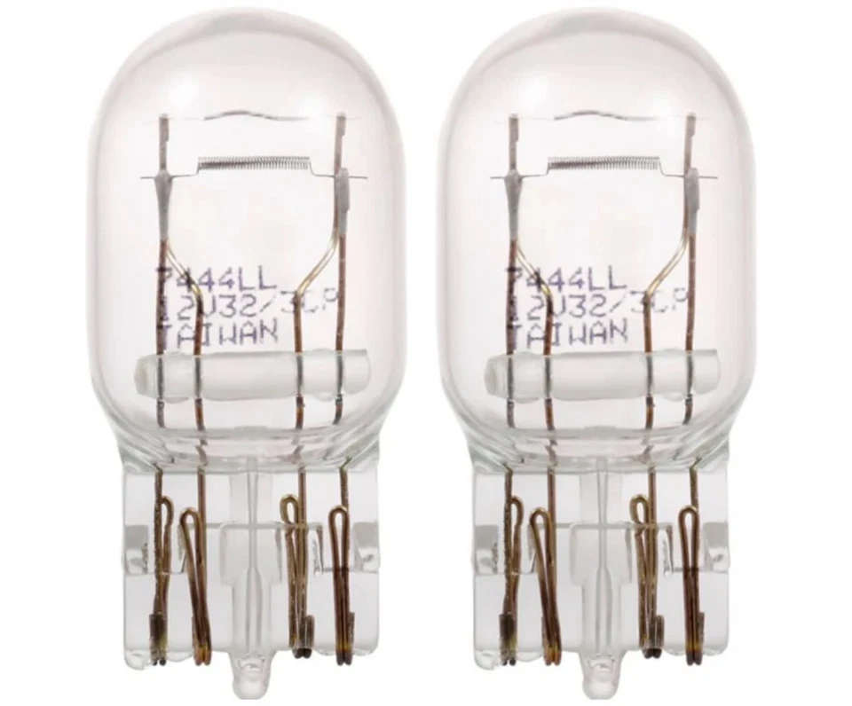 Sylvania LongLife 7444 28.5/8W Ten Bulbs Front Turn Signal Light Replace EO Lamp - Image 2 of 4