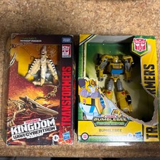 Transformers War for Cybertron Kingdom  Wingfinger And Bumblebee DAMAGED BOX