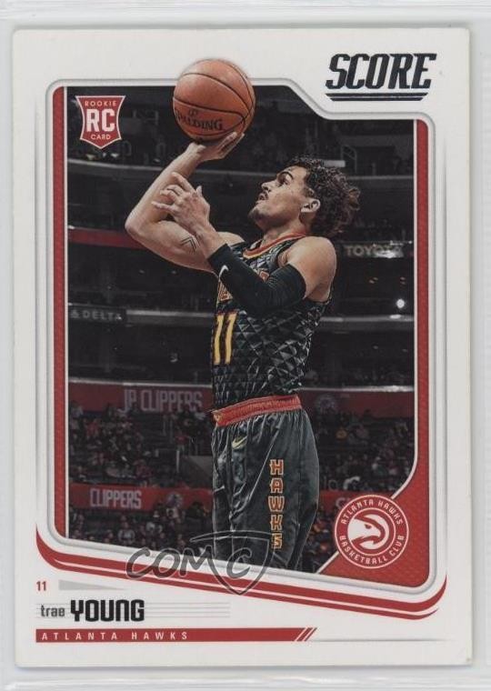 2018-19 Panini Chronicles Score Trae Young #673 1bi0
