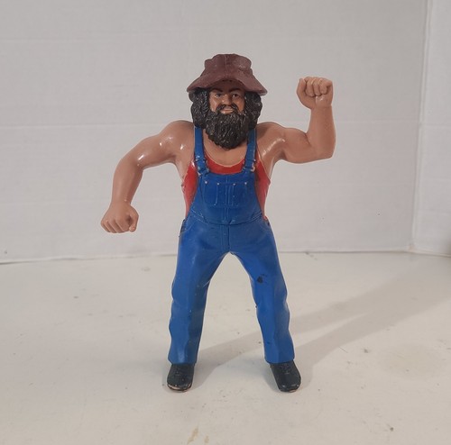 WWF LJN Wrestling Superstars Hillbilly Jim with HA...
