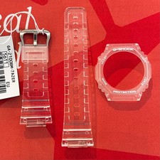 Casio GA2100 Original G-Shock GA-2100 GA-B2100 Bezel & Band Clear Casioak strap