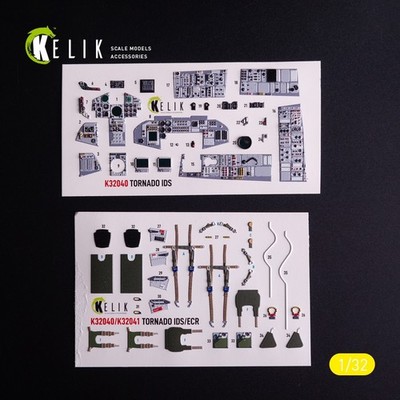 Tornado IDS Interior 3D Decals for Italeri 1:32 K32040