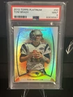 Topps Tom Brady #50 New England Patriots 2012 Platinum PSA 9 NFL Football Card