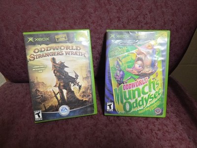 Oddworld Xbox Lot: Strangers Wrath/Munch s Odyssey (No Manuals)Surface Scratches