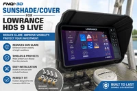 Lowrance HDS 9 Live Sunshade Cover Screen Glare Shield Fish Finder Protector