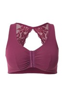 Bustier Ulla Popken 125D GroßE GrößEn Plus Size BüGellos Vorderverschluss