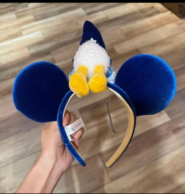 Authentic 2026 HK Disney Mickey's PhilharMagic Ear Magician Donald