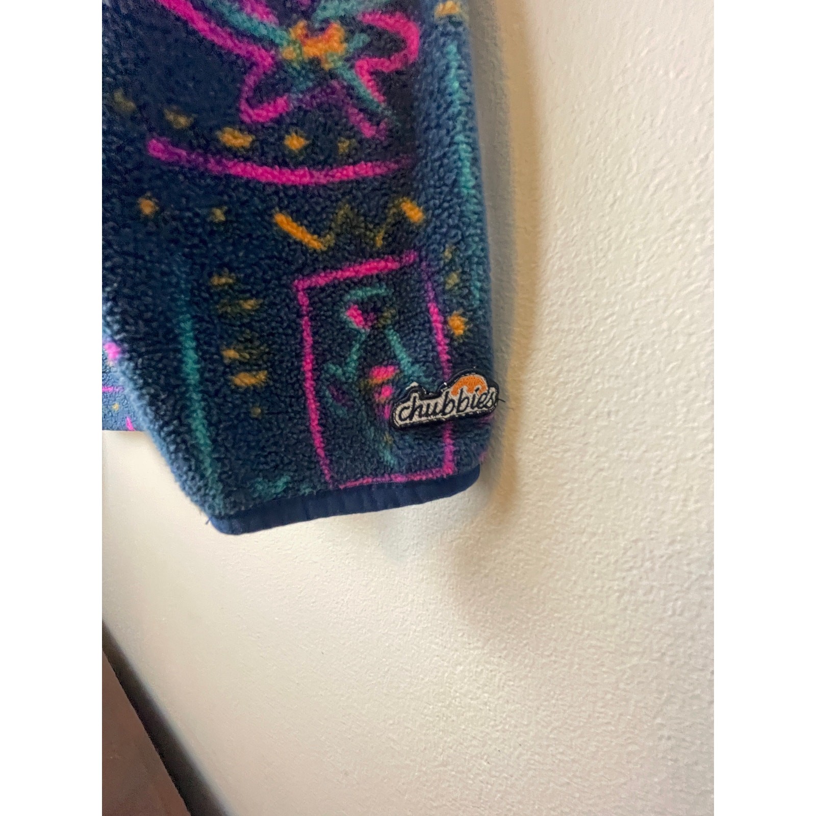 Chubbies Pullover Size Medium Fleece Sweater Quar… - image 11