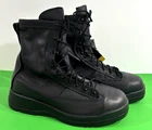 NEW 10.5 REG BELLEVILLE WATERPROOF STEEL TOE FLIGHT DECK BOOTS 800ST BLACK