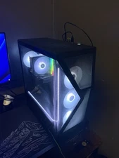 Black Ibuypower Slate 8 Mesh Gaming Desktop Pc Used Acts Brand New