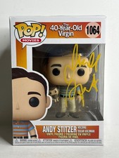 Judd Apatow Signed The 40 Year Old Virgin Funko #1064 JSA AY04603