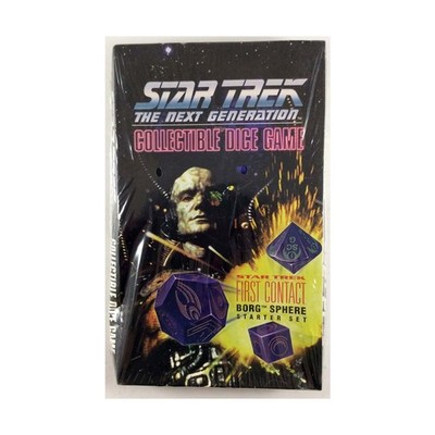 Five Rings Star Trek Dice Ga  First Contact - Borg Sphere Starter  Box Fair/VG+