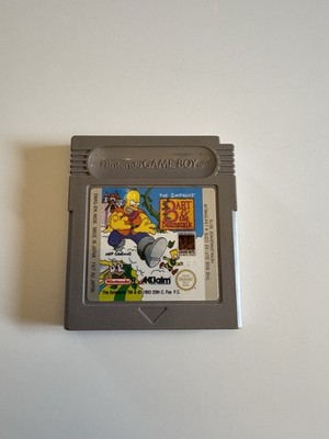 Gameboy Spiel the Simpsons Bart and  the Beanstalk Nintendo Game Boy