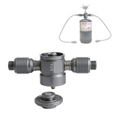 CAMPINGMOON 3 Outlet Camping Stove Adapter, 3 outlets propane adapter (Z36)