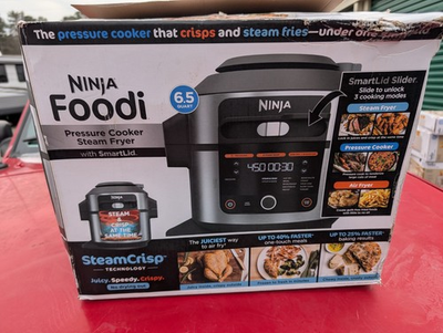 #ad #ad Ninja Foodi Combi Cooker OL501 Pressure Cooker Steam Air Fryer 6.5 Qt SmartLid $109.99