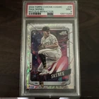 2024 TOPPS CHROME COSMIC REFRACTOR #30 PAUL SKENES ROOKIE RC PSA 9 PIRATES