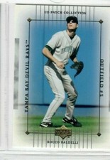 2003 UD Patch Collection Baseball #107 Rocco Baldelli  Rookie RC