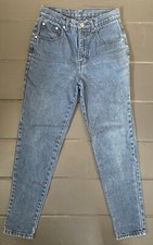 Vintage LA Blues Mom Jeans High Rise Size 4 Medium Blue