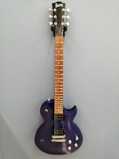 [Selten] BURNY E-Gitarre Les Paul Typ LG Serie LG-480 blau gebraucht aus Japan