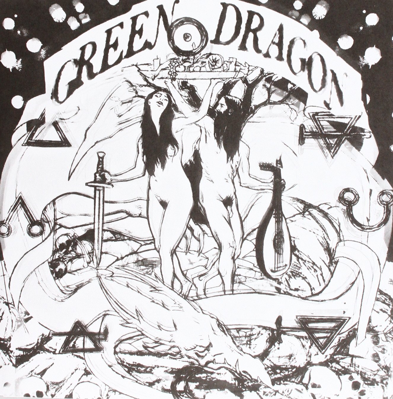`Green Dragon - Green Dragon [7``] (Green Vinyl, limited to 500,  VINYL LP NUOVO