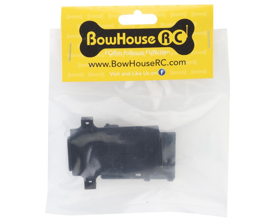 BowHouse RC Losi Mini LMT Low CG Battery & Electronics Tray Set (Black