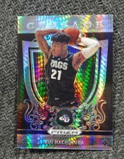 2019-20 Panini Prizm Draft Picks Rui Hachimura /75 Hyper Crusade SILVER RC 