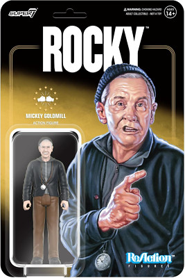 Rocky: Mickey Goldmill - ReAction Figure x Super7 2023