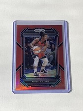 2023 Panini Prizm WNBA Red Prizm #44 Kristi Toliver /199 Mystics
