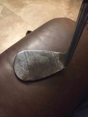 VINTAGE, H & B LOUISVILLE POWERBILT, UNIFLEX 50, 9 IRON, DIMPLE FACE - Picture 3 of 8
