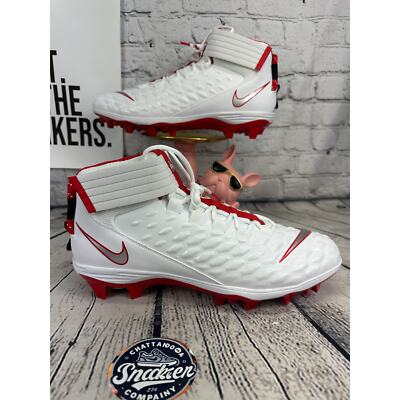 Nike Ohio State PE Force Savage Pro 2 Shark Linemen Football Cleats Mens Size 14 SAMPLE Nike Ohio State PE Force Savage Pro 2 Shark Football  main image 3