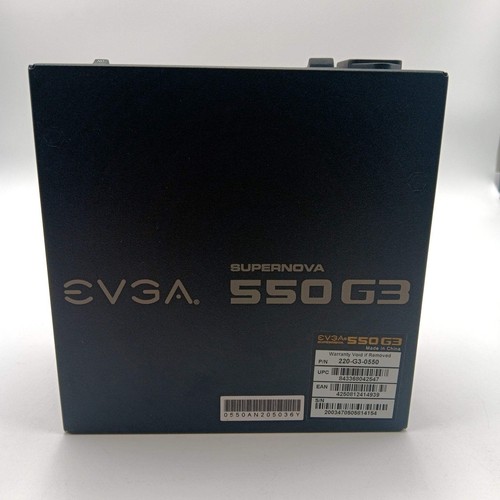 EVGA SuperNova 550 G3 220-G3-0550 80 Plus Gold 550W Fully Modular Power Supply